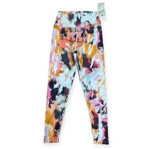 Sage Collective High Rise 7/8 Moisture Wicking Colorful Leggings NWT